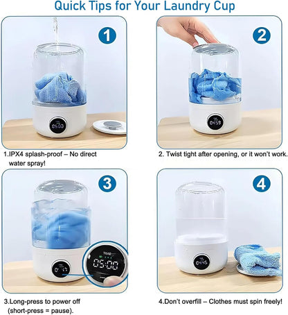 Mini Portable Washing Machine