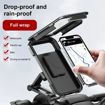 Waterproof Motorcycle Phone Mount Holder
